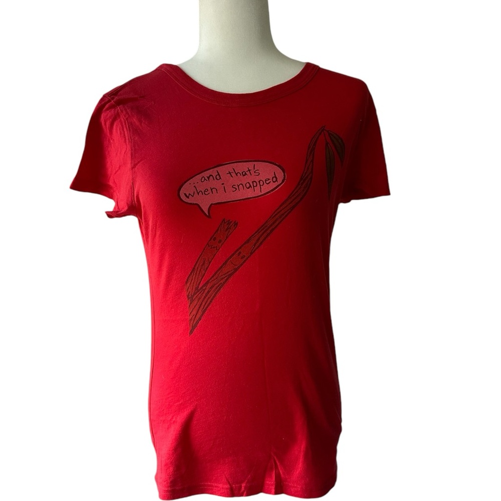 Paul Frank Red T Shirt Size Large